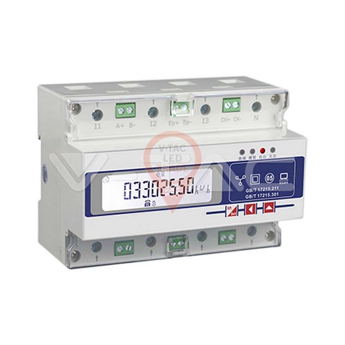 Smart Meter 3*230/400V 3x100А (With CT 250A)