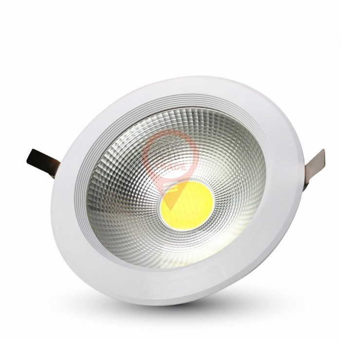 10W LED COB Downlight Round Warm White
