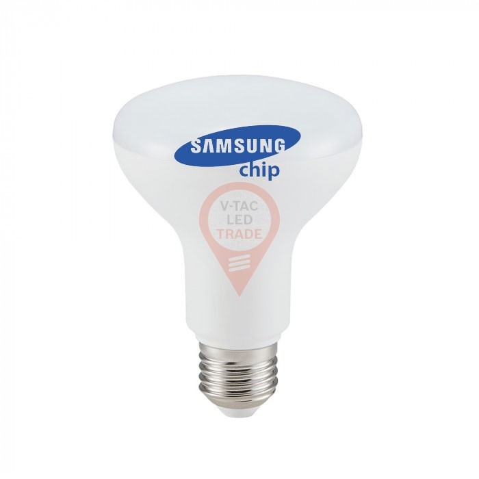 LED Bulb - SAMSUNG CHIP 10W E27 R80 Plastic White