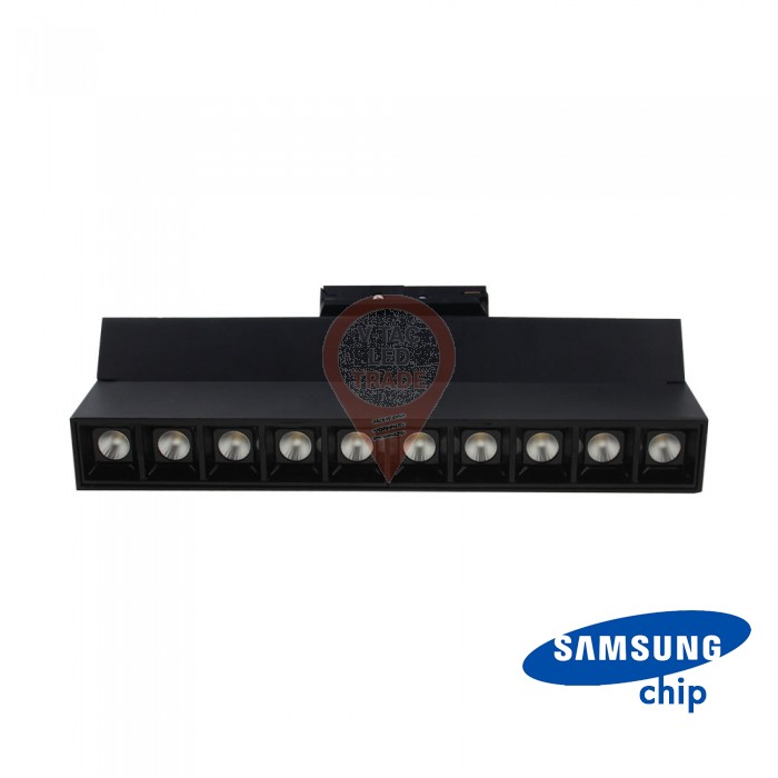 25W LED Linear Trackight SAMSUNG Chip Black Body 5700K