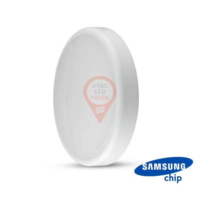 LED Dome Light SAMSUNG Chip 24W IP65 Sensor IK08 Emergency Battery 3 in 1 White