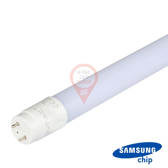 LED Tube SAMSUNG Chip 120cm 18W G13 Nano Plastic 4000K 