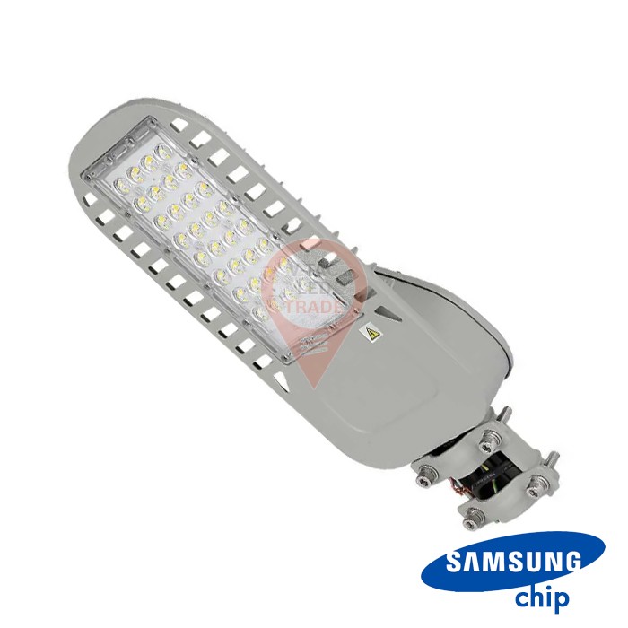 LED Street Light SAMSUNG Chip 5 Years Warranty - 50W Slim 4000K 135 lm/W