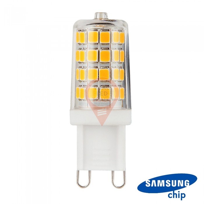 LED Spotlight SAMSUNG CHIP - G9 3W Plastic White