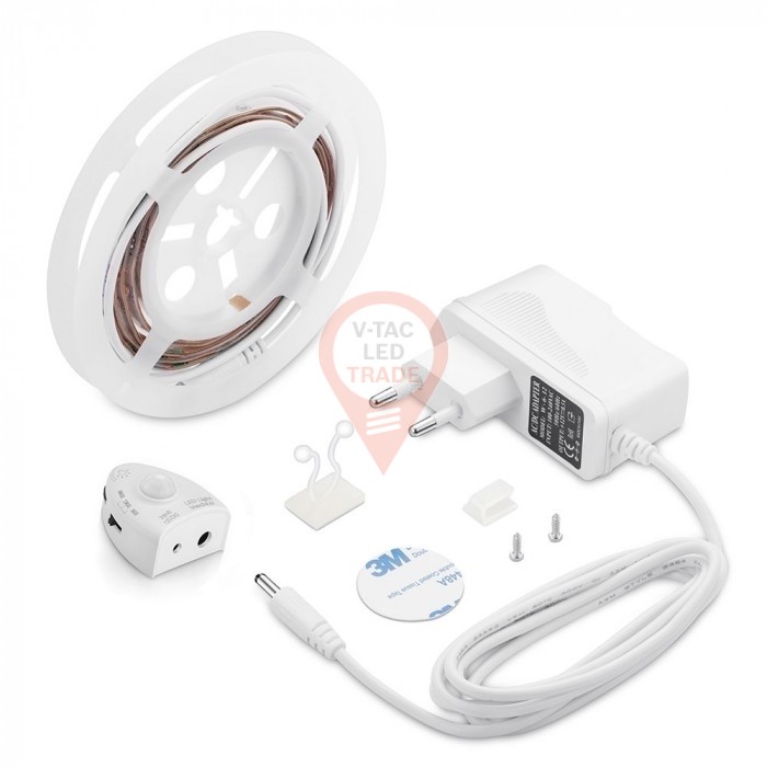 LED Bedlight with Sensor Single Bed Natural White