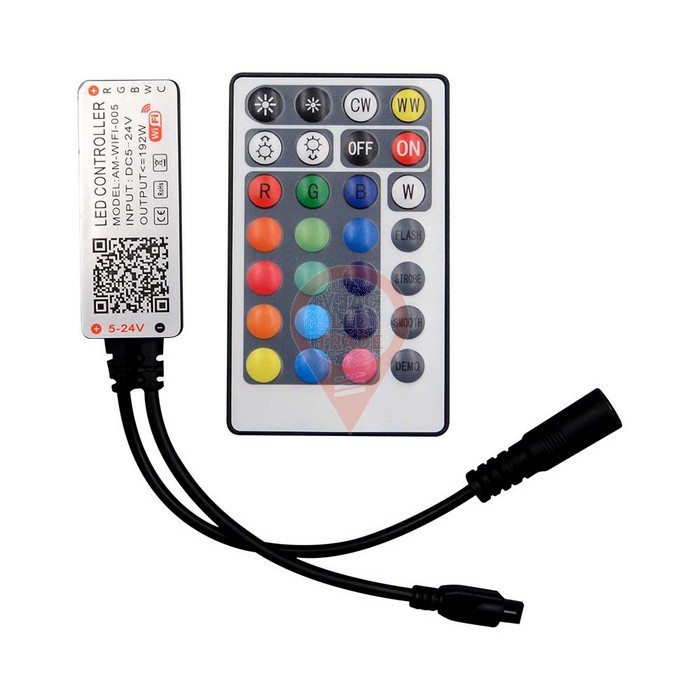 Wifi Controller with Remote Control 3 in 1 RGB 28 Buttons 