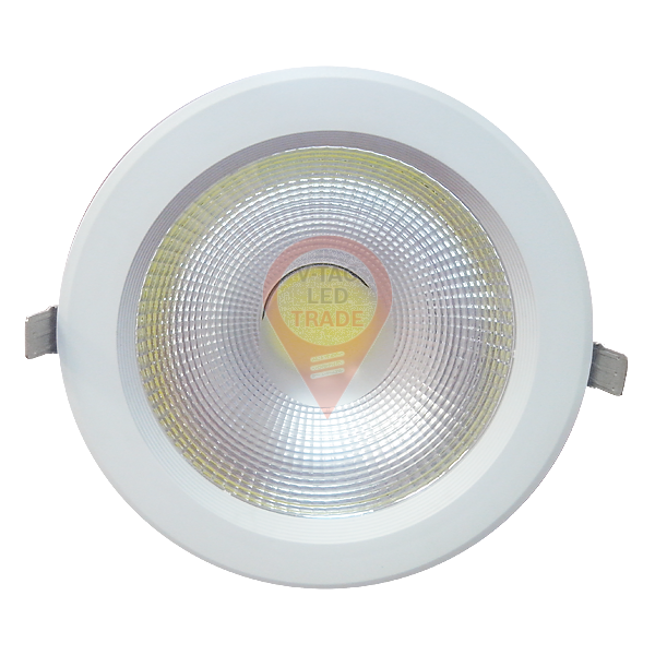 40W LED Downlight Reflector - PKW Body, White