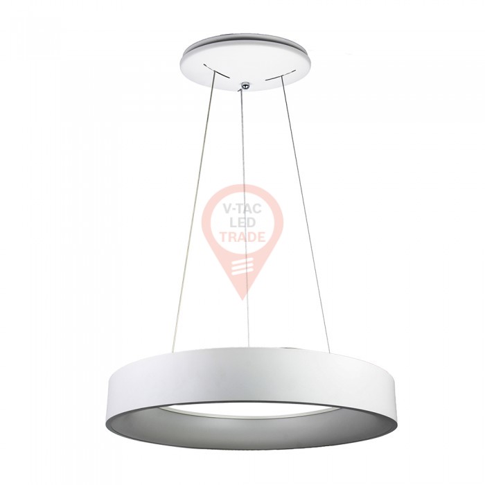 30W LED Surface Smooth Pendant Light Dimmable White 3000K
