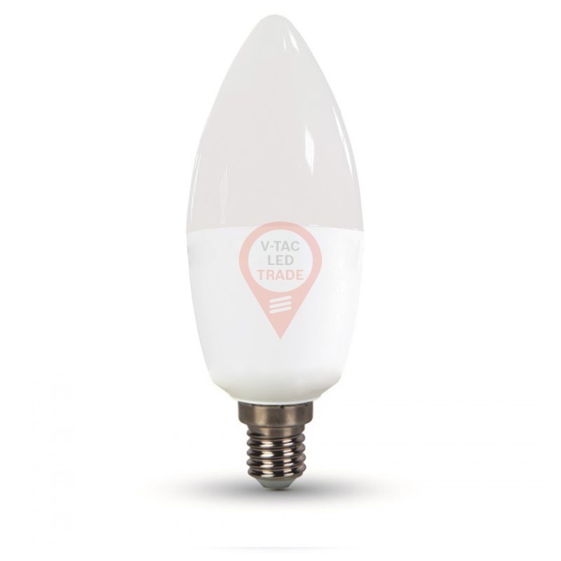 LED Bulb - 5.5W E14 Candle White