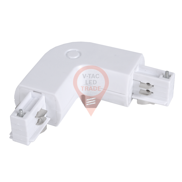 4T Track Light Connector White