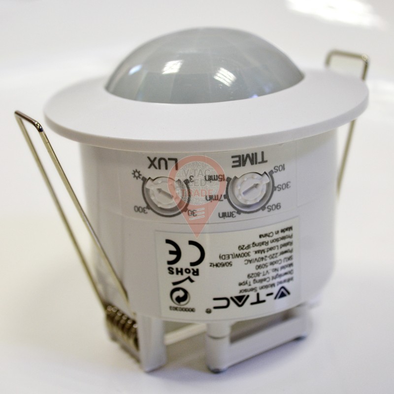 Infrared Motion Sensor Downlight Type White