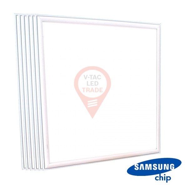 Samsung Chip A++ 45 Watt 6er Pack V-TAC LED Panel 3600lm 60x60cm 4000K