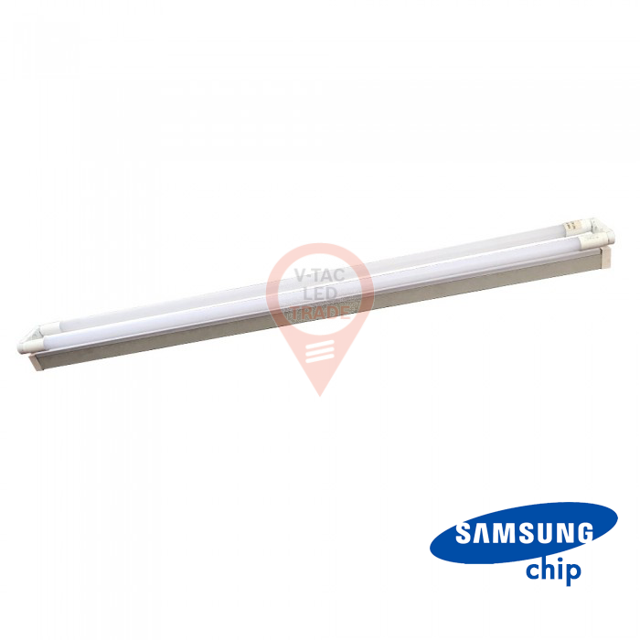 44W LED Double Batten Fitting SAMSUNG CHIP 150cm White