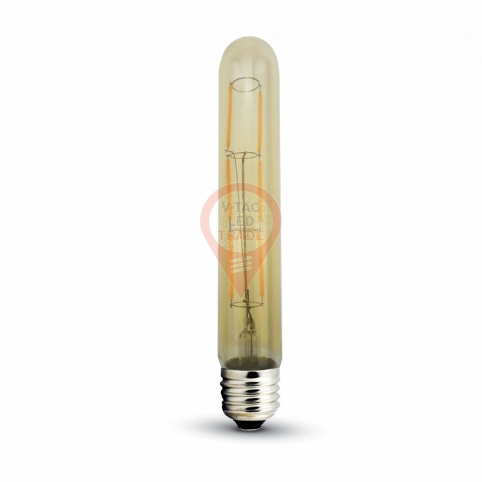 Filament LED Bulb - 6W T30 E27 Amber Warm White