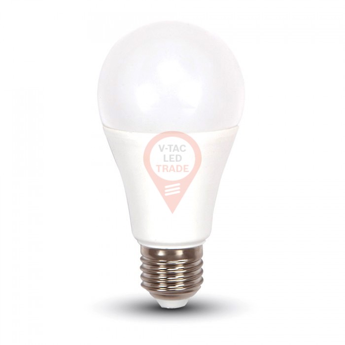 LED Bulb - 12W E27 A60 Thermoplastic White Dimmable            