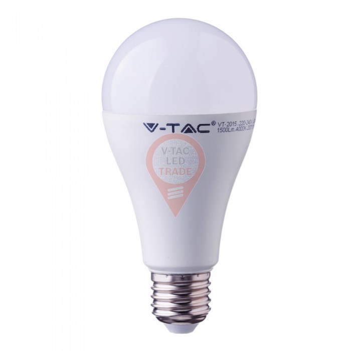 LED Bulb - 17W A65 E27 Plastic 6400K CRI 95+