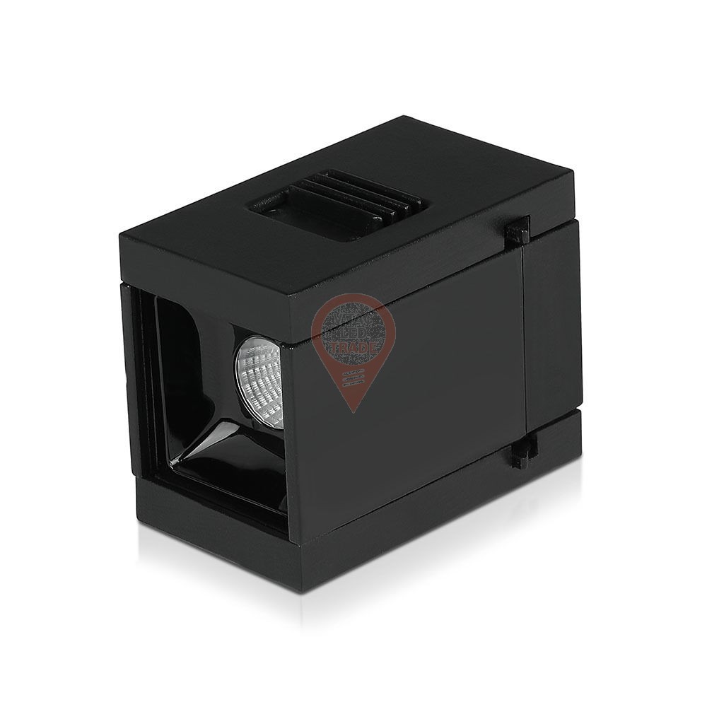 1W LED Magnetic SMD Linear Spotlight Black IP20 24V 3000K