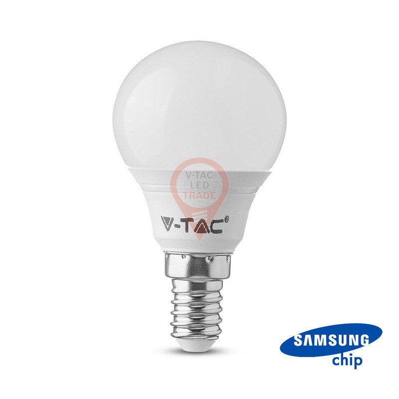 LED Bulb SAMSUNG Chip 7W E14 P45 Plastic 4000K
