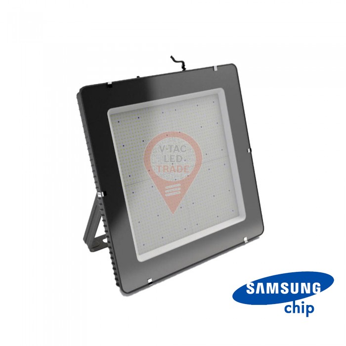 1000 W LED Floodlight SMD SAMSUNG Chip Slim Black Body 6400K 120 lm/Watt