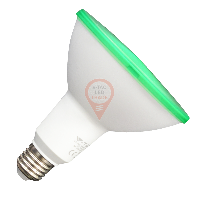 LED Bulb - 15W PAR38 E27 IP65 Green