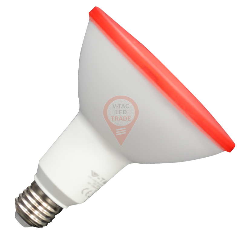 LED Bulb - 15W PAR38 E27 IP65 Red