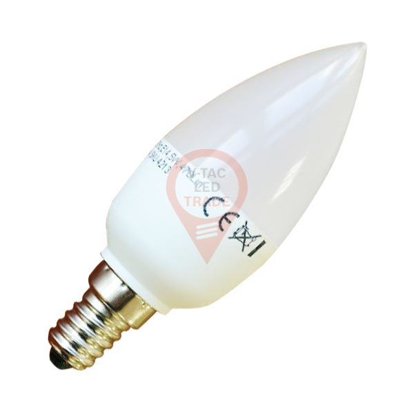 LED Bulb - 6W E14 Candle Warm White Dimmable 