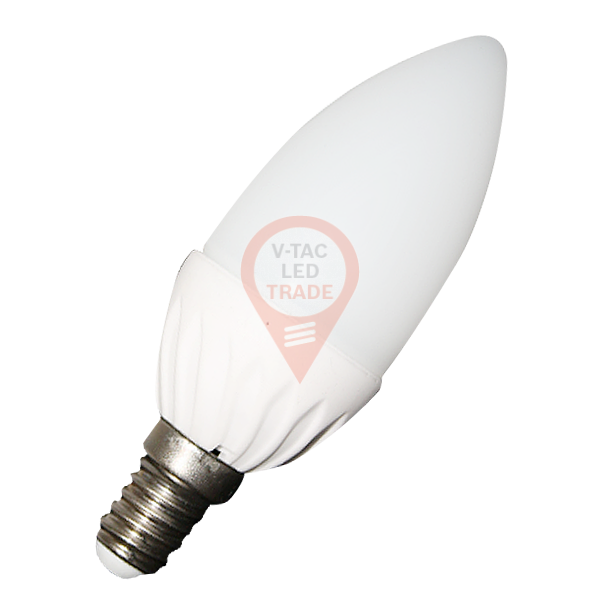 LED Bulb - 4W E14 Candle White 