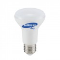LED Bulb - SAMSUNG Chip 8W E27 R63 Plastic 6400K