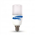 LED Bulb - SAMSUNG Chip 8W  E27 T37 Plastic Natural White