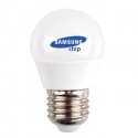 LED Bulb SAMSUNG chip - 5.5W E27 G45 Warm White