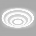 85W Soft Light Chandelier Slim 3 Ring Dimmable Natural White