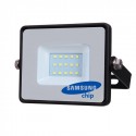 10W LED Floodlight SAMSUNG CHIP Black Body SMD Warm White 