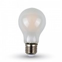 Filament LED Bulb - 4W E27 A60 White Cover Natural White