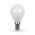 Filament LED Bulb Frost Cover - 4W E14 P45 Warm White