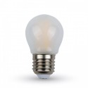 Filament LED Bulb - 4W E27 G45 Frost Cover White
