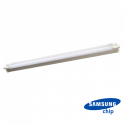 36W LED Double Batten Fitting SAMSUNG CHIP 120cm White