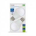 LED Bulb - 15W E27 A60 Thermoplastic Warm White 2PCS/PACK