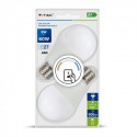 LED Bulb - 9W E27 A60 Thermoplastic Changing Color 2 pcs Blister Pack