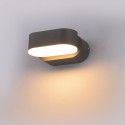 6W LED Wall Light Grey Body IP65 Movable Natural White