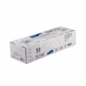 LED Spotlight SAMSUNG CHIP - GU10 5W White Plastic 3000K 12Pcs/Pack