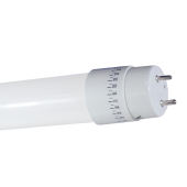 10W T8 LED Tube - Thermoplastic Rotation, Warm White, 600 mm
