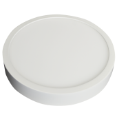 12W LED Surface Panel Premium - Round White