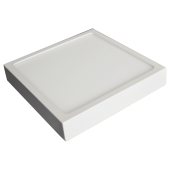 12W LED Surface Panel Premium - Square White