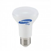 LED Bulb - SAMSUNG Chip 8W E27 R63 Plastic 3000K