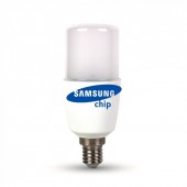 LED Bulb - SAMSUNG CHIP 8W E14 T37 Plastic Warm White