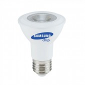 LED Bulb - SAMSUNG Chip 7W E27 PAR20  Plastic 4000K
