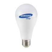LED Bulb - SAMSUNG CHIP 11W E27 A60 Plastic 6400K