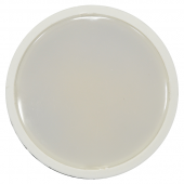 LED Spotlight - 7W GU10 White Plastic, Warm White Dimmable
