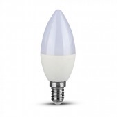 LED Bulb SAMSUNG Chip 5.5W E14 Plastic Dimmable Candle 3000K 
