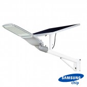 LED Solar Street Light SAMSUNG Chip 300W White Body 6400K 
